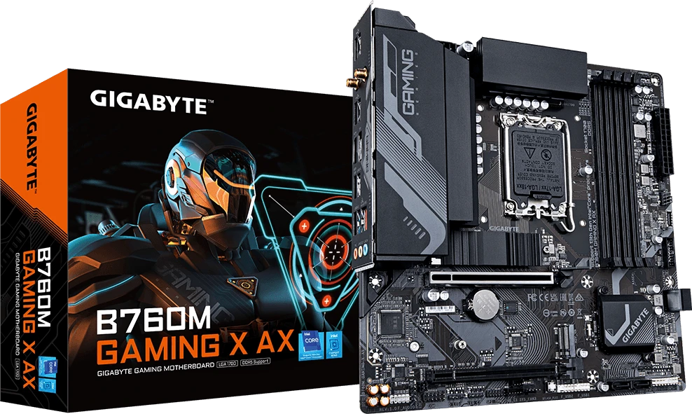 Gigabyte B760M GAMING X AX (Rev. 1.x)